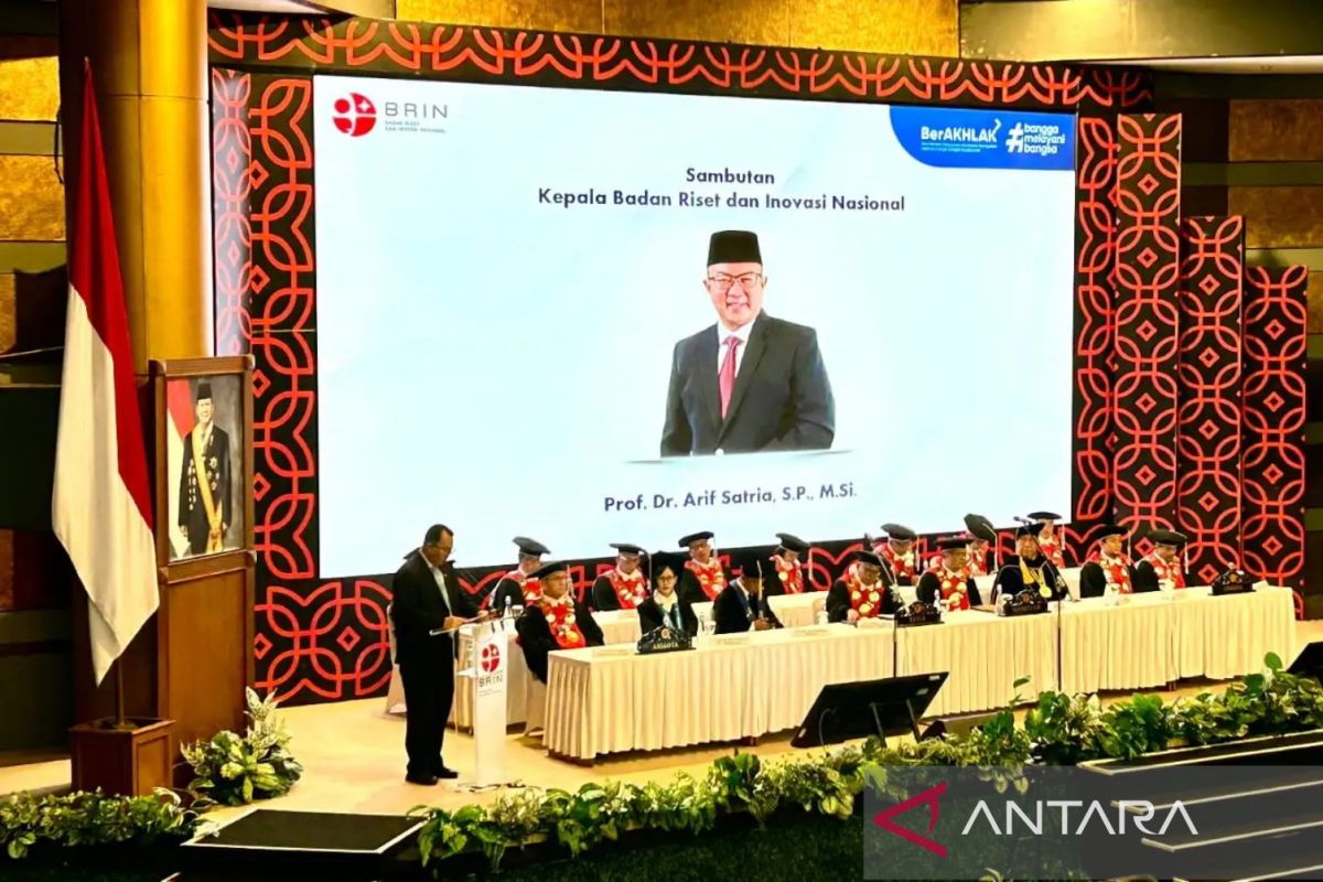 BRIN kukuhkan lima profesor riset baru guna perkuat inovasi nasional