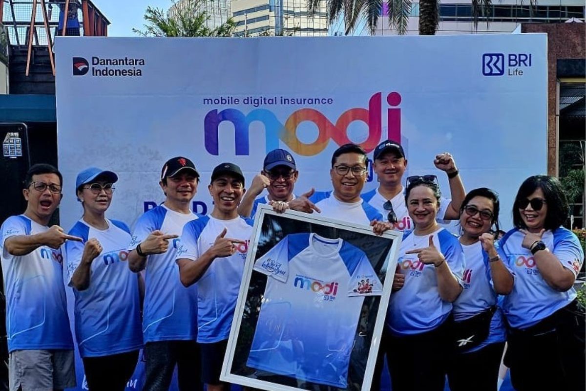 Asuransi Modi dari BRI Life Gelar Fun Run 7K