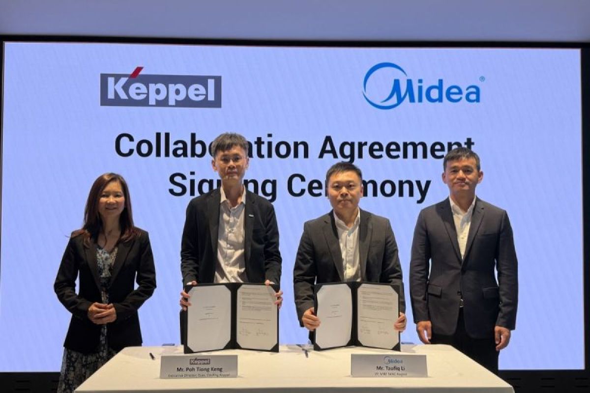 Midea dan Keppel Berkolaborasi Mengembangkan Solusi Sistem Pendingin Modular Berbasiskan AI di Asia