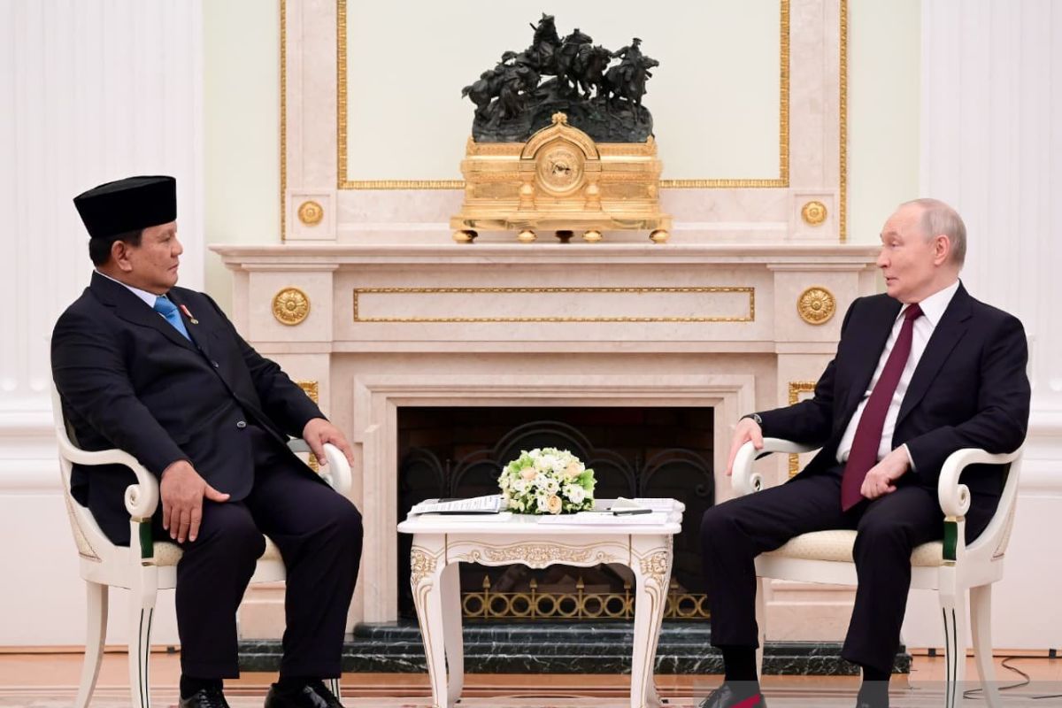 Putin undang Prabowo kembali ke Rusia pada Mei dan Juli 2026
