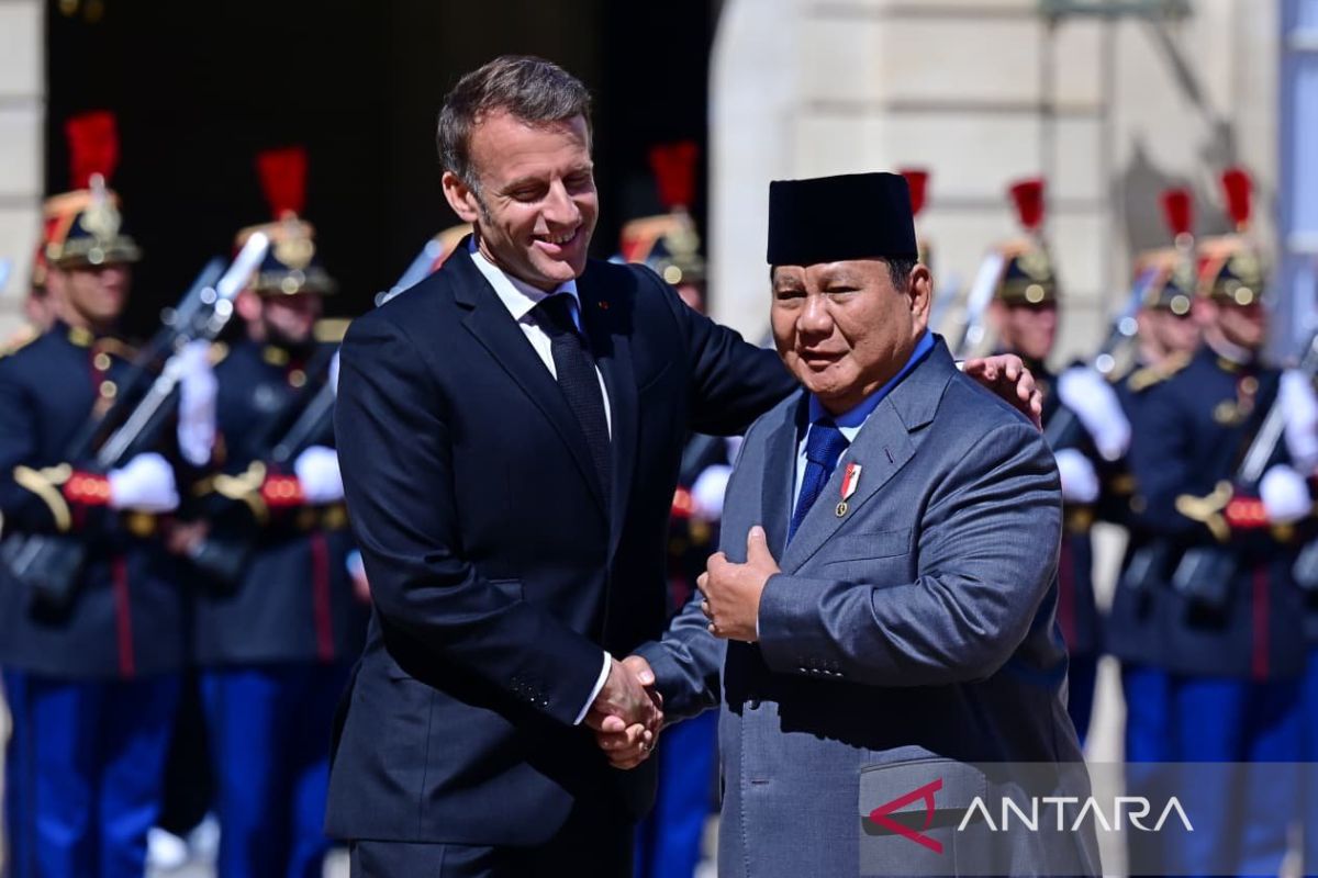 Prabowo bertemu empat mata dengan Macron bahas isu bilateral-global