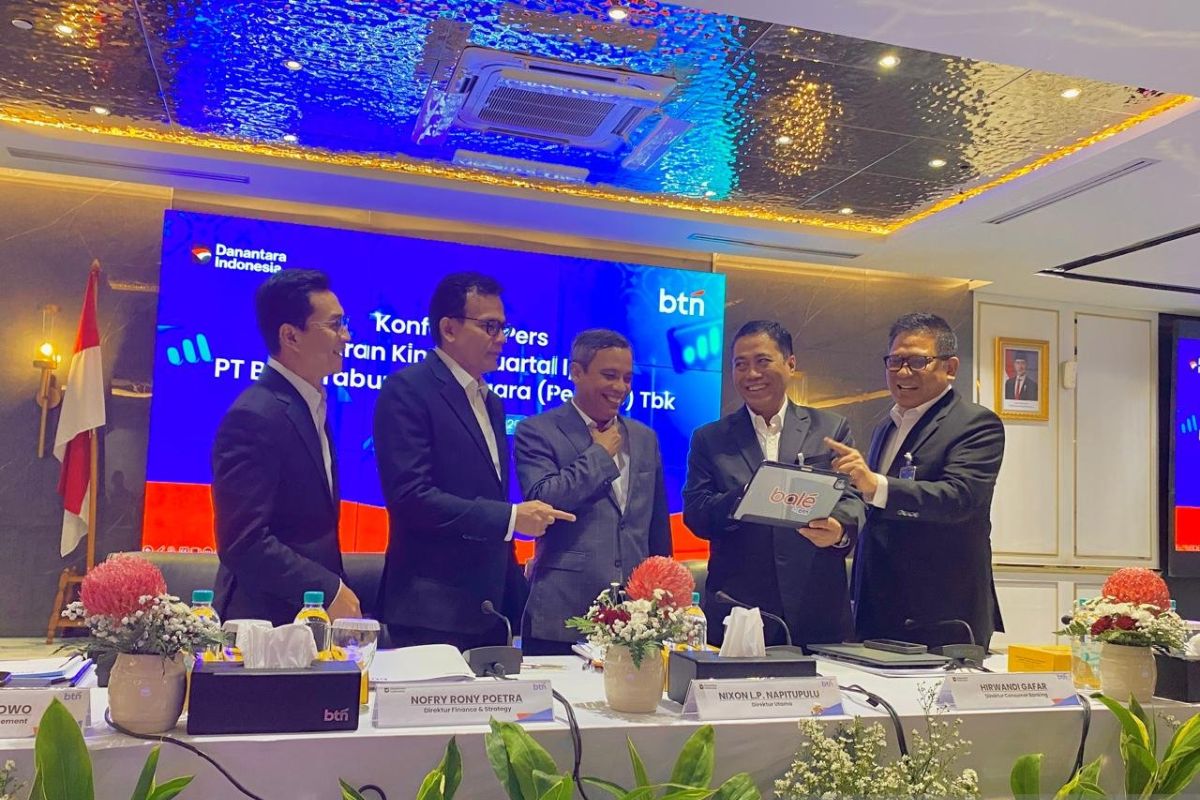 BTN raih pertumbuhan laba 22,6 persen, capai Rp1,1 triliun di kuartal I 2026