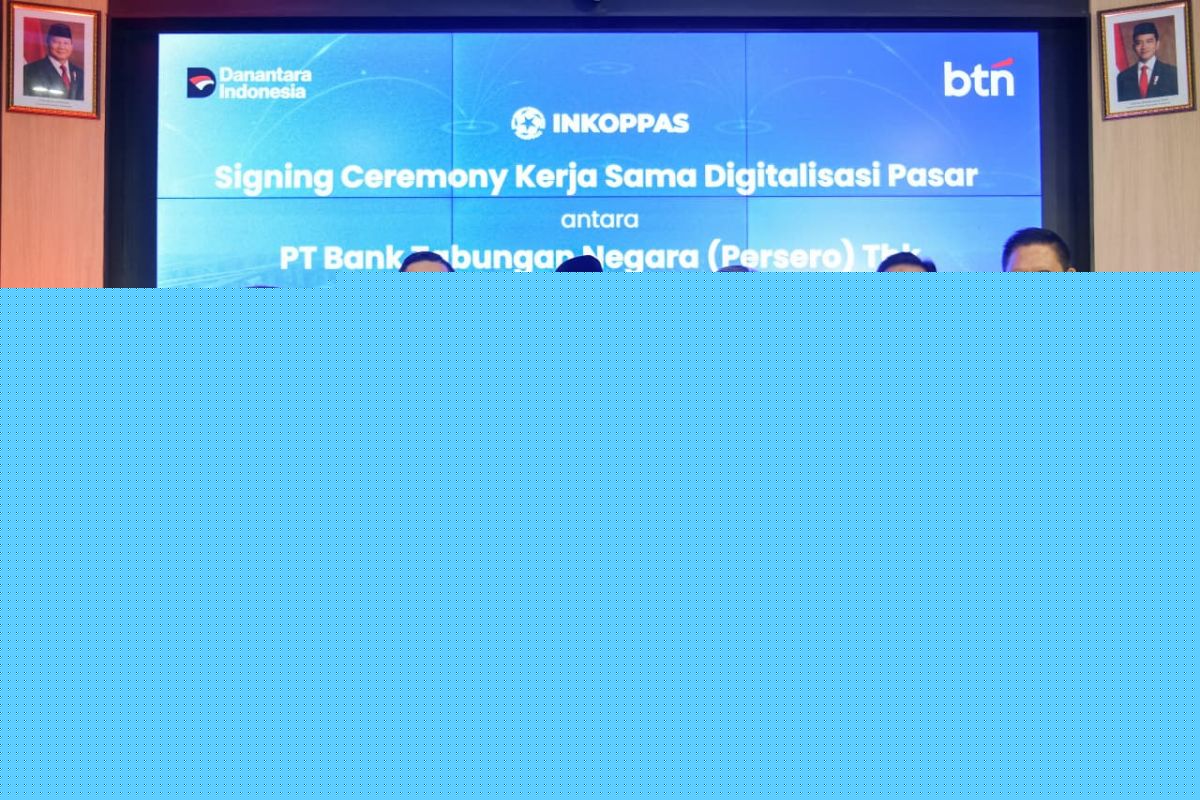 BTN sasar ekosistem koperasi pasar lewat kerja sama dengan Inkoppas