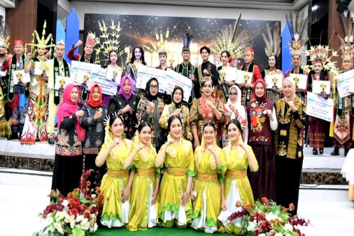 Ridha dan Biangka terpilih Putra-Putri Pariwisata Barito Utara 2026