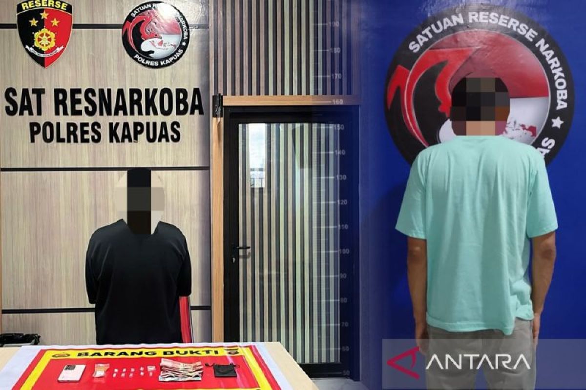 Jaringan sabu di Kapuas kian marak, dua orang diamankan dengan barang bukti 8,75 gram