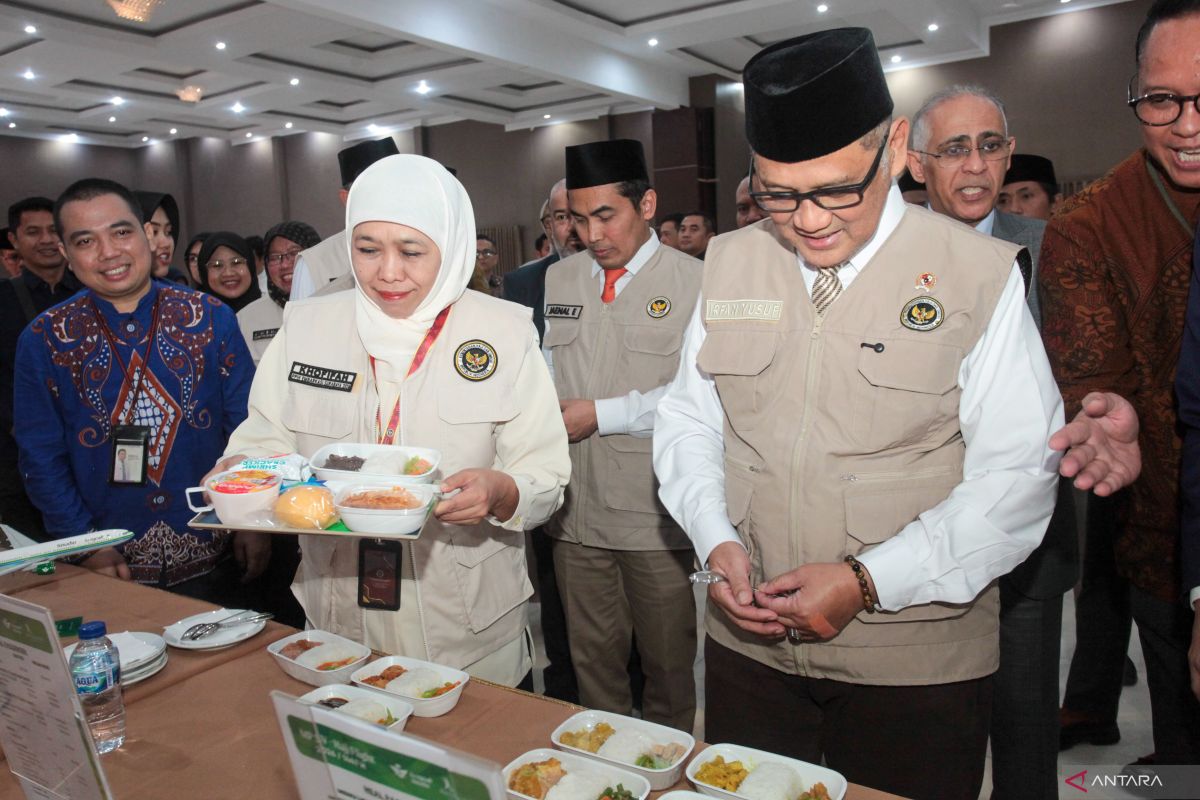 Menu makanan jamaah calon haji
