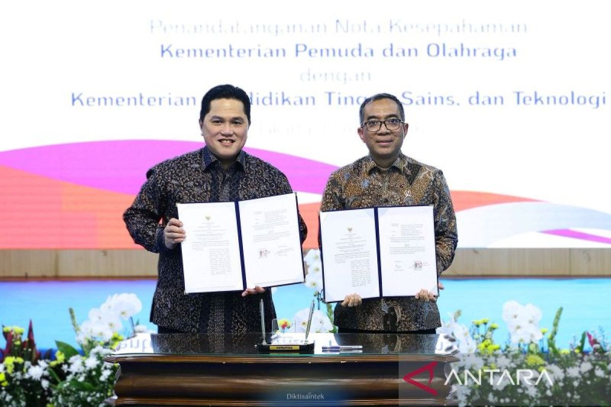 Kemdiktisaintek-Kemenpora pacu ekosistem olahraga berbasis kampus