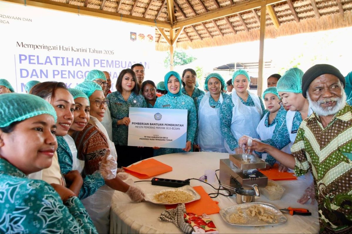 Ketum TP PKK: Minyak Kemiri Belu unggulan ketahanan ekonomi keluarga