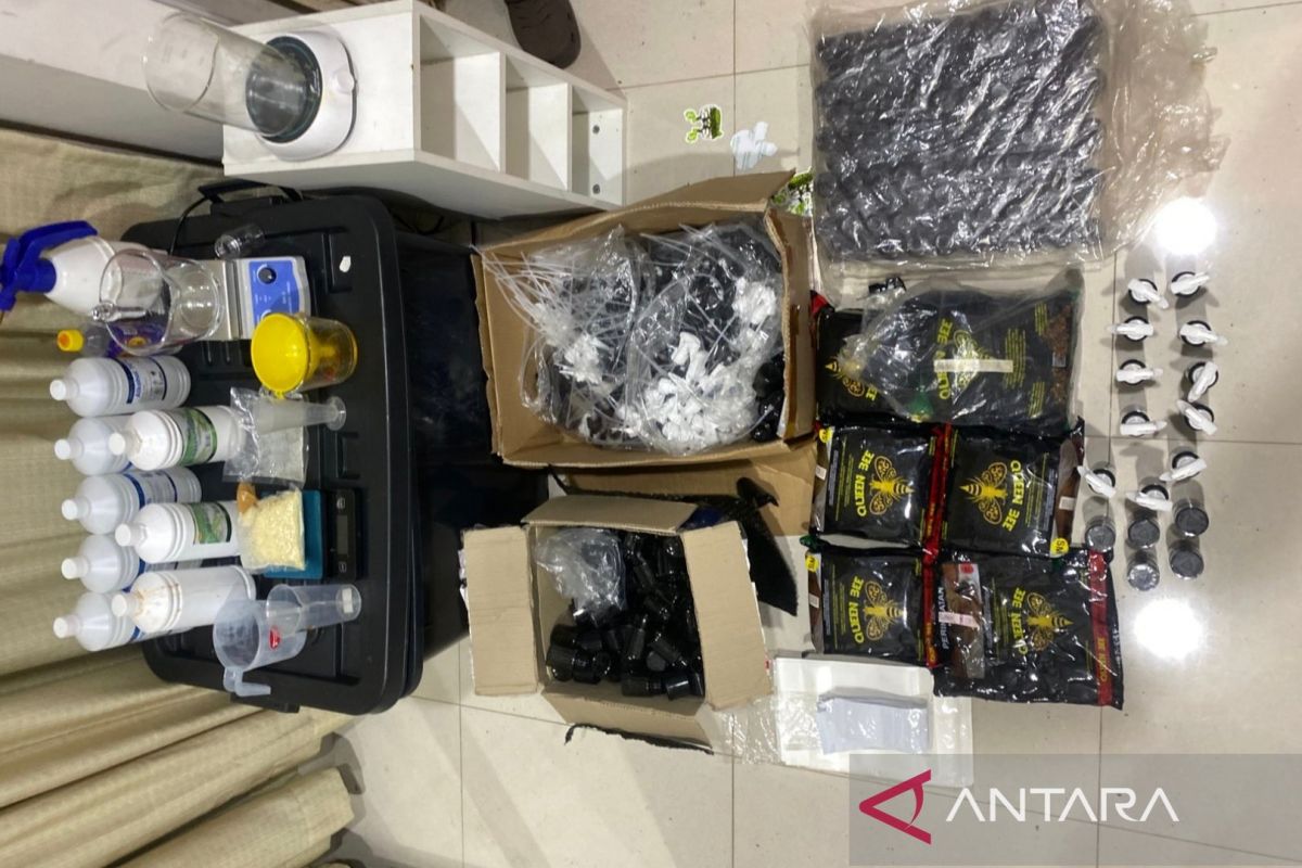 Polda Metro Jaya bongkar laboratorium narkotika di Jakpus