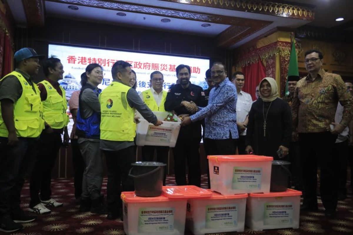 Aceh terima bantuan kemanusiaan dari relawan Tiongkok dan Malaysia