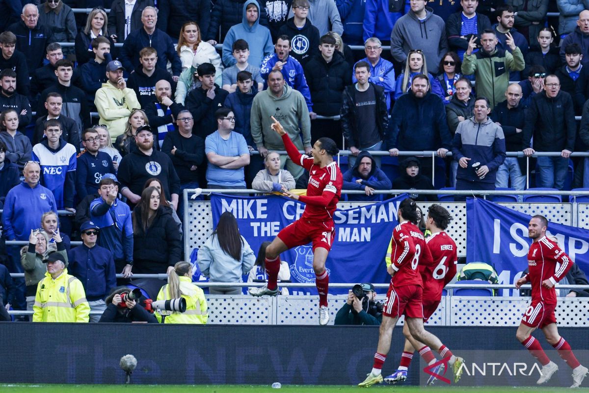 Kemenangan dramatis di Hill Dickinson! Liverpool taklukkan Everton 2-1