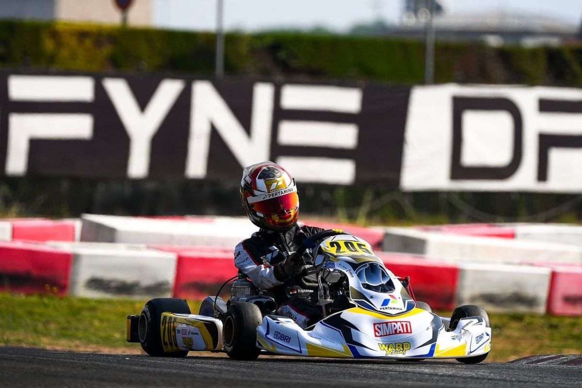 Qarrar Firhand kian dekat ke gelar juara umum WSK Euro Series 2026