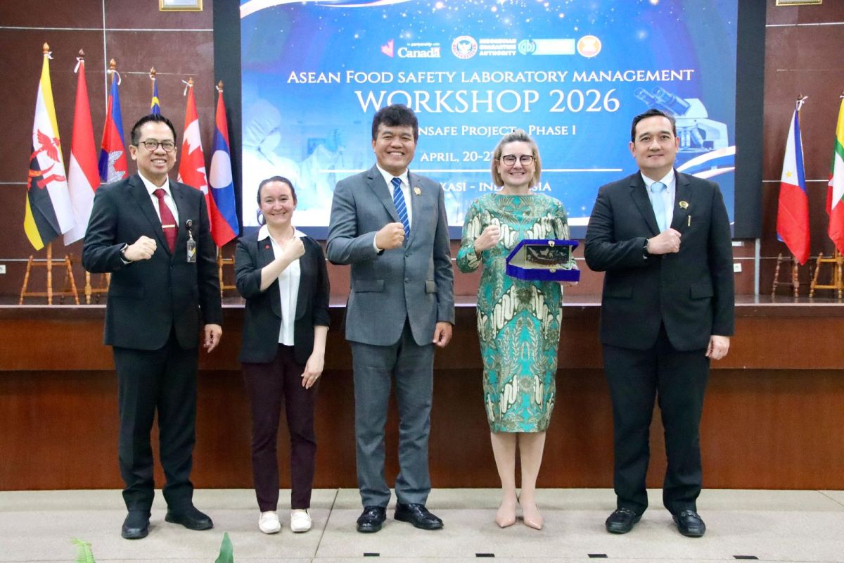 Barantin gandeng Kanada perkuat keamanan pangan ASEAN