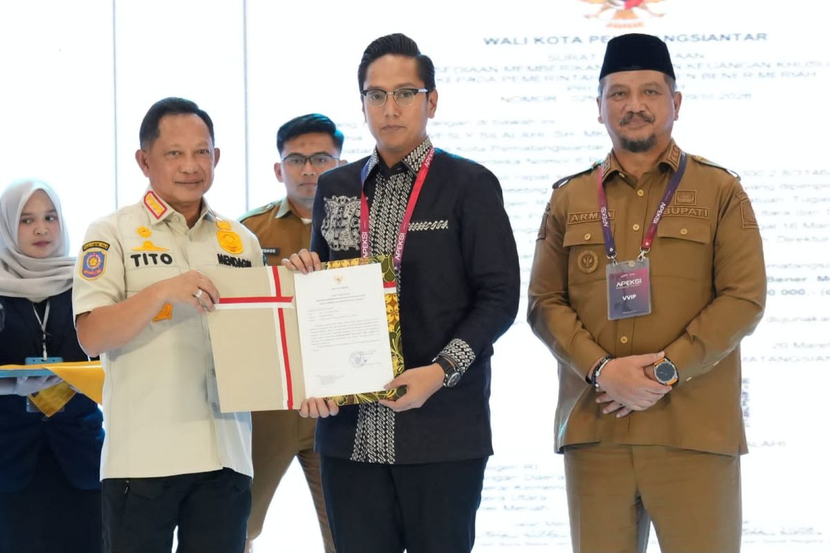 Kasatgas PRR saksikan penyerahan Surat Bantuan Keuangan Khusus