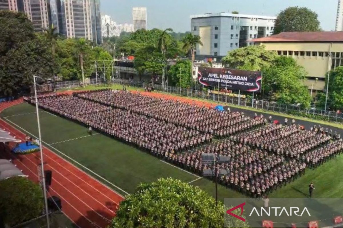 Pimpin apel Brimob, Kapolda Metro Jaya minta personel tekan arogansi