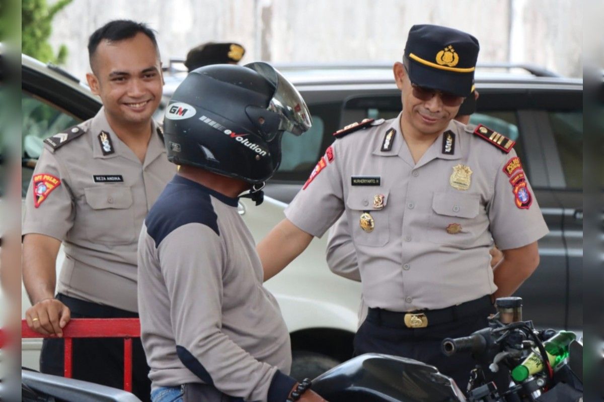 Kawal distribusi BBM, Polres Gumas lakukan pengecekan SPBU Kuala Kurun