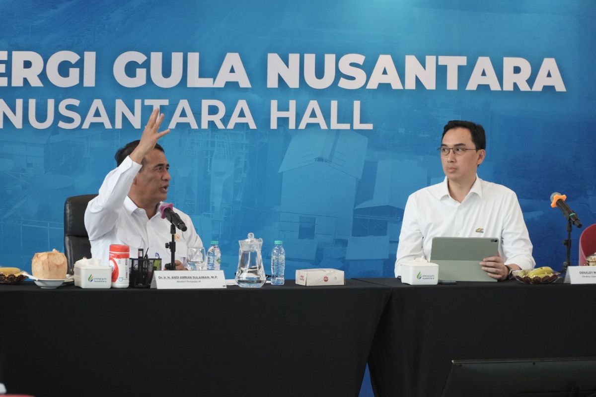 Mentan ajak PT SGN perkuat sinergi wujudkan swasembada pangan