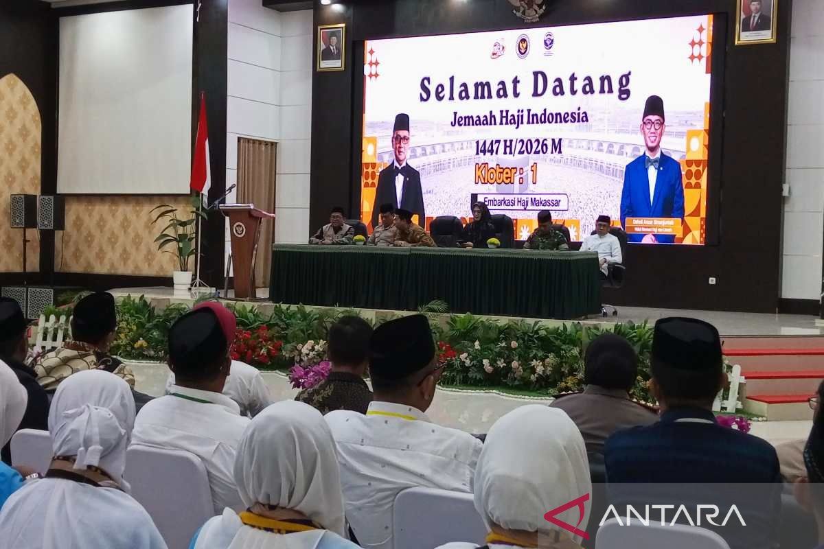 387 calon haji Kloter 1 Makassar mulai masuk pemondokan asrama haji