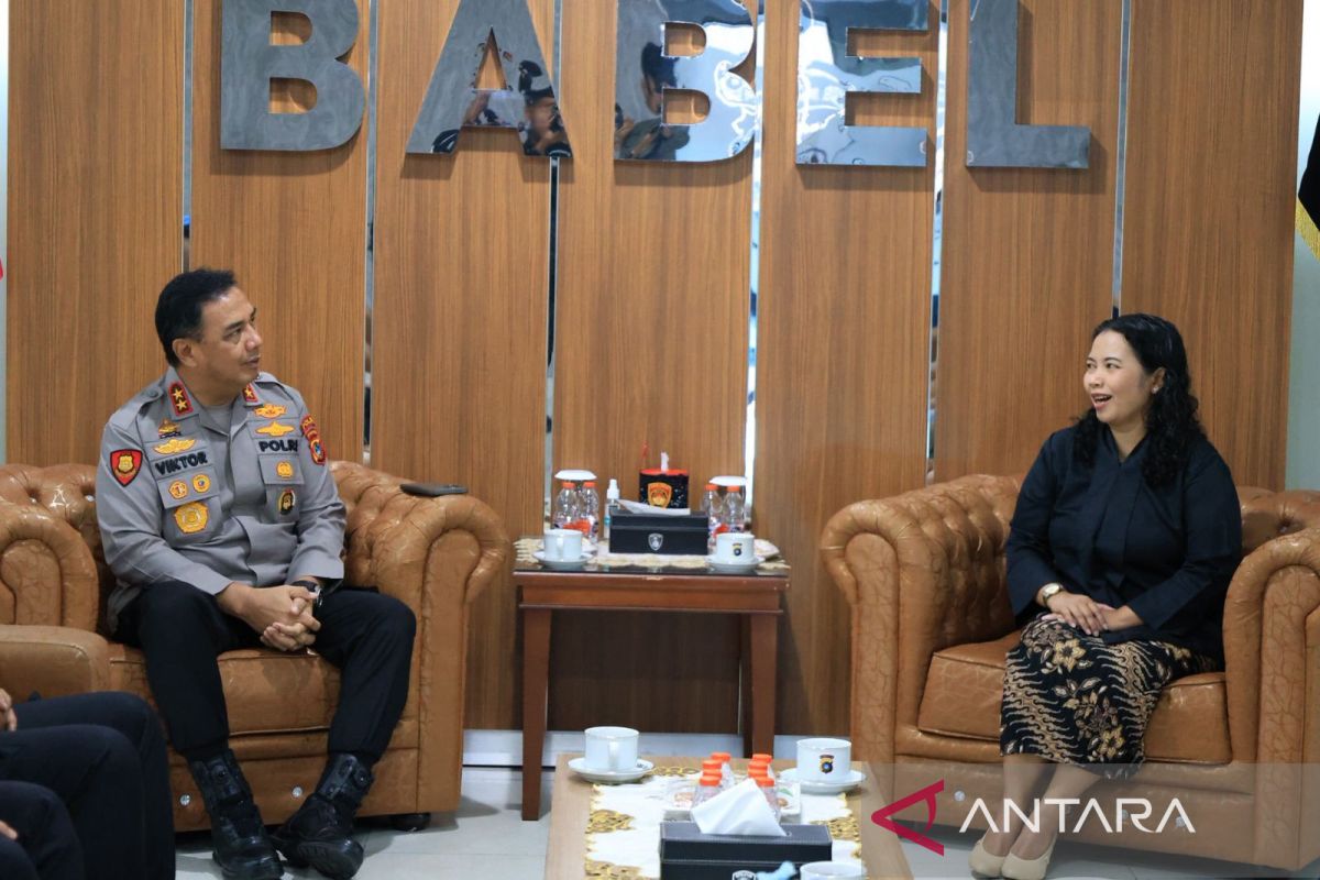 Perkuat sinergi informasi, ANTARA Babel audiensi dengan Kapolda