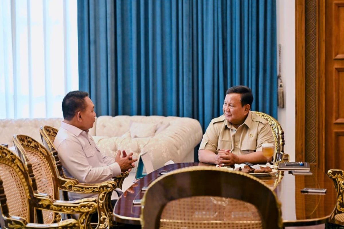 Seskab: Prabowo dan Dudung bahas pertahanan di tengah dinamika global
