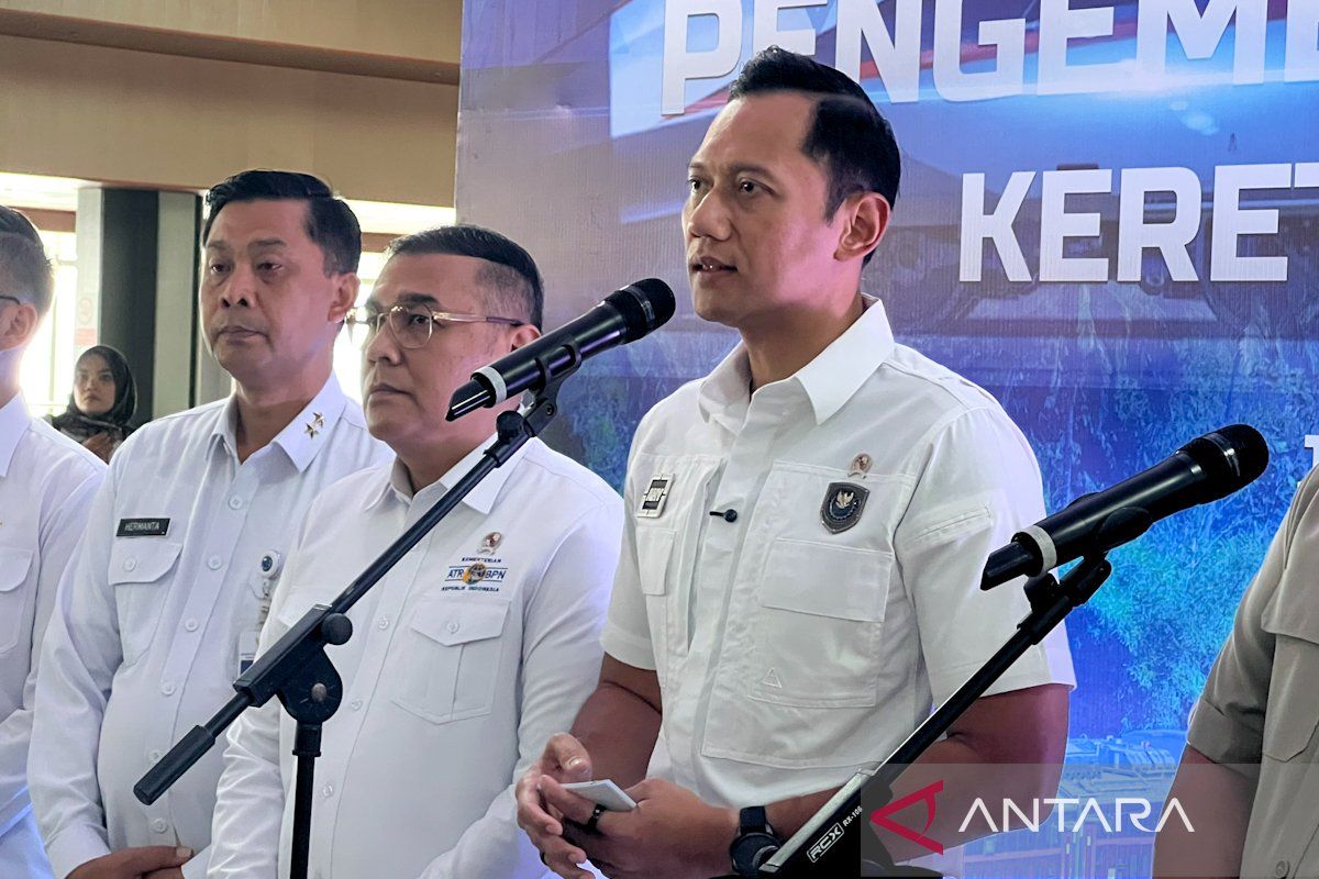 Menko AHY tekankan peran kereta api tekan emisi dan efisiensi logistik