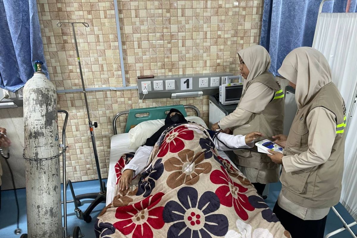 Kemenhaj pastikan layanan kesehatan jamaah calon haji buka 24 Jam