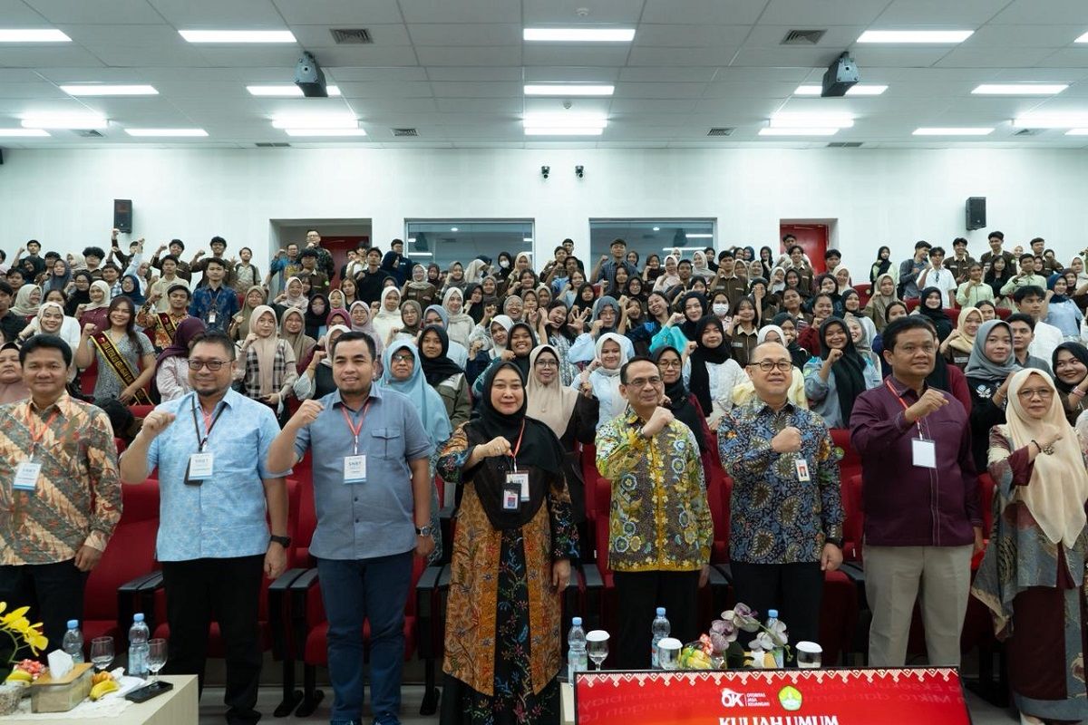 OJK Ajak Generasi Muda Melek Keuangan, Kupas Peluang dan Risiko Pembiayaan Digital di Universitas Riau