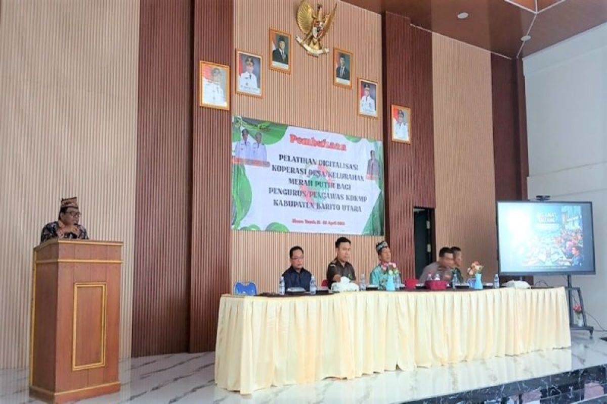 96 Koperasi Merah Putih Barito Utara siap bertransformasi digital