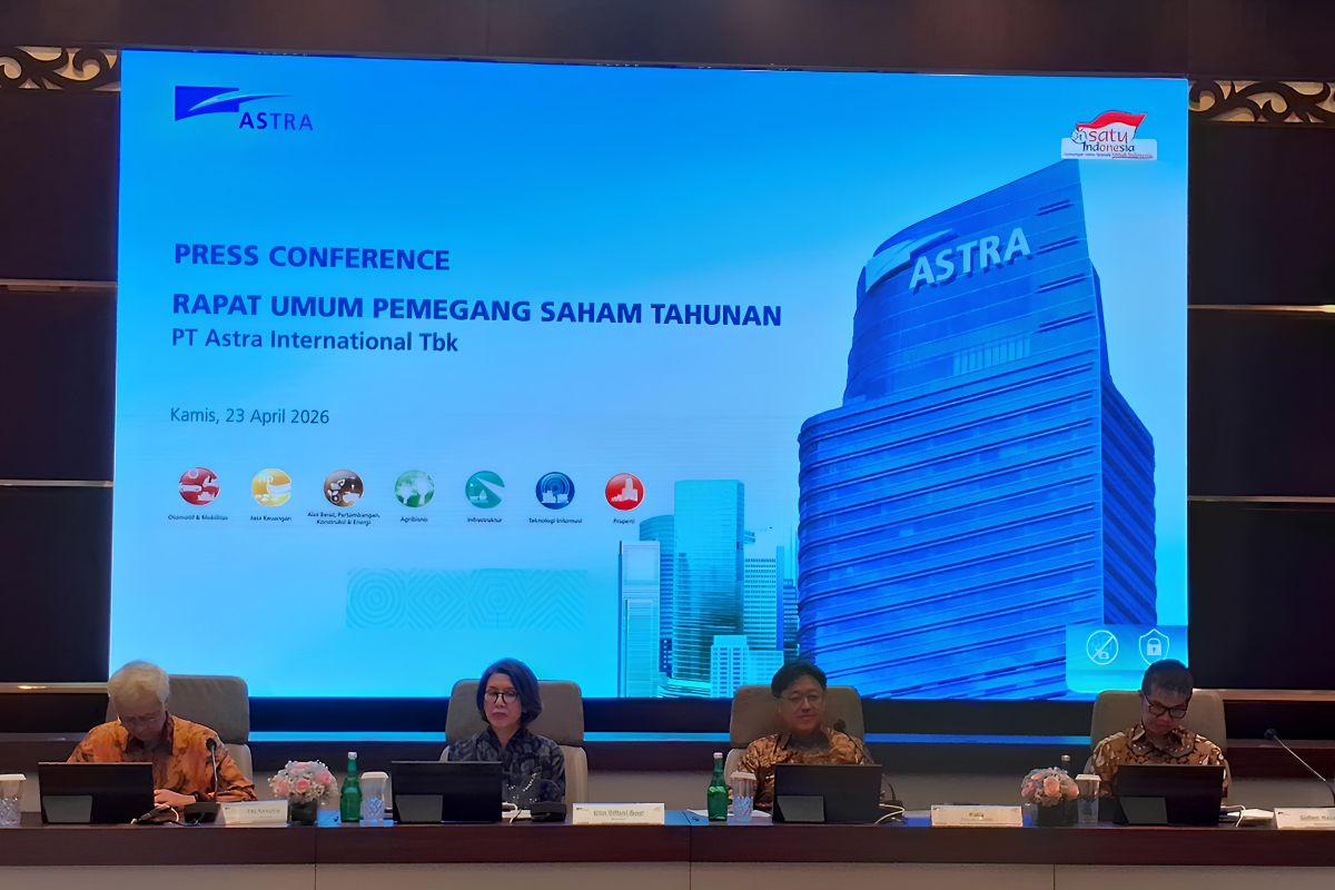 RUPST Astra tetapkan dividen Rp15,6 T dan angkat Rudy jadi Presdir