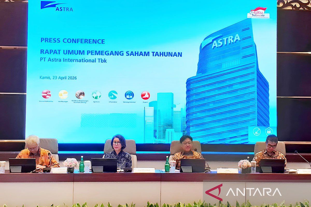 RUPST Astra tetapkan dividen Rp15,7 T dan angkat Rudy jadi Presdir