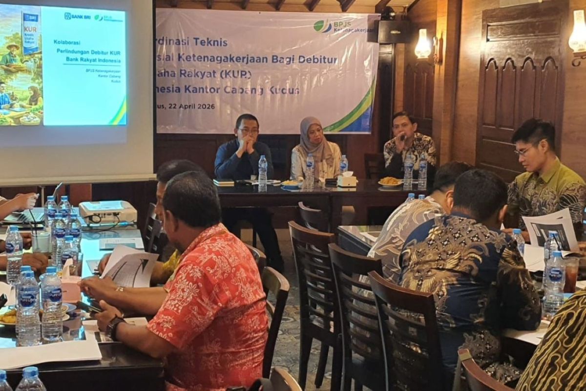 BPJAMSOSTEK-BRI jalin kerja sama berikan jaminan sosial ketenagakerjaan debitur KUR