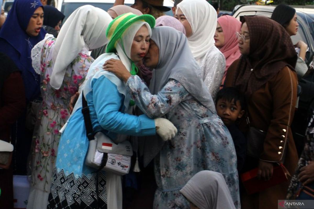 Pemberangkatan jamaah calon haji kota Malang