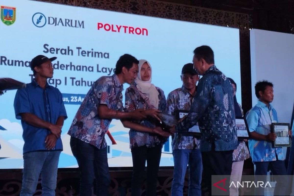 Swasta bantu Rp8,9 miliar untuk 128 rumah tak layak huni di Kudus
