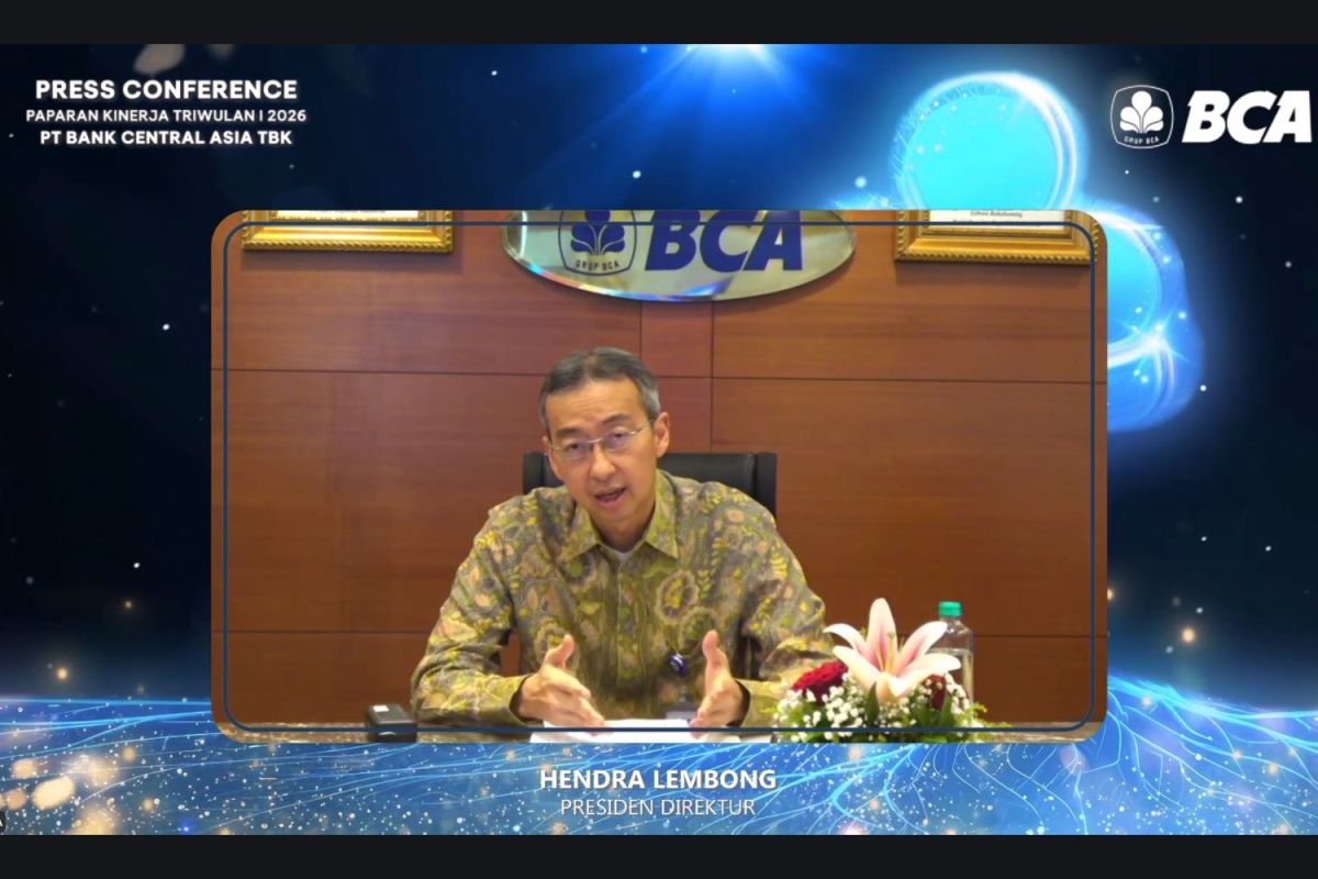 Laba konsolidasi BCA capai Rp14,7 triliun pada kuartal I 2026