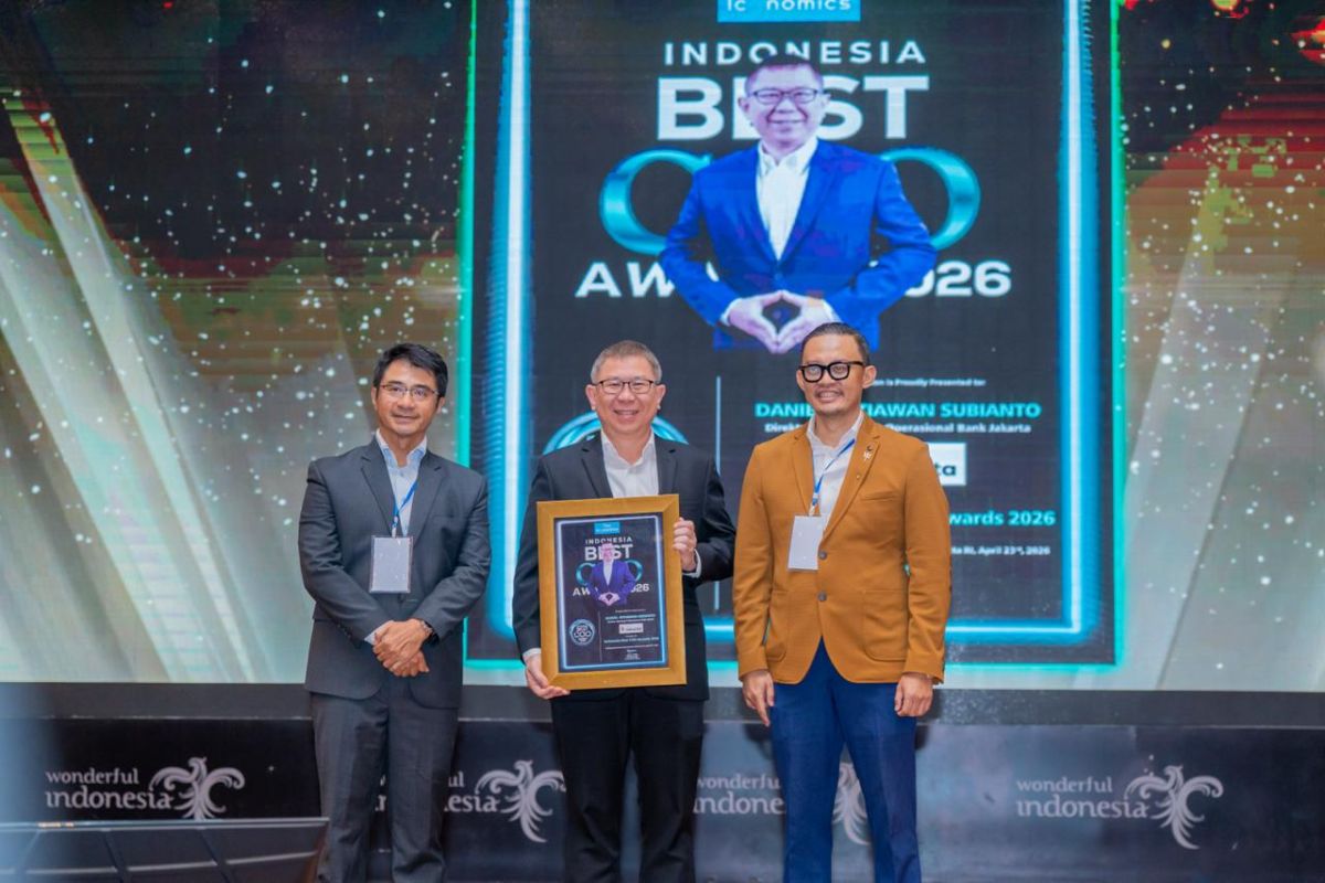 Bank Jakarta Raih Indonesia 50 Best CEO Awards & Indonesia Best COO Awards 2026