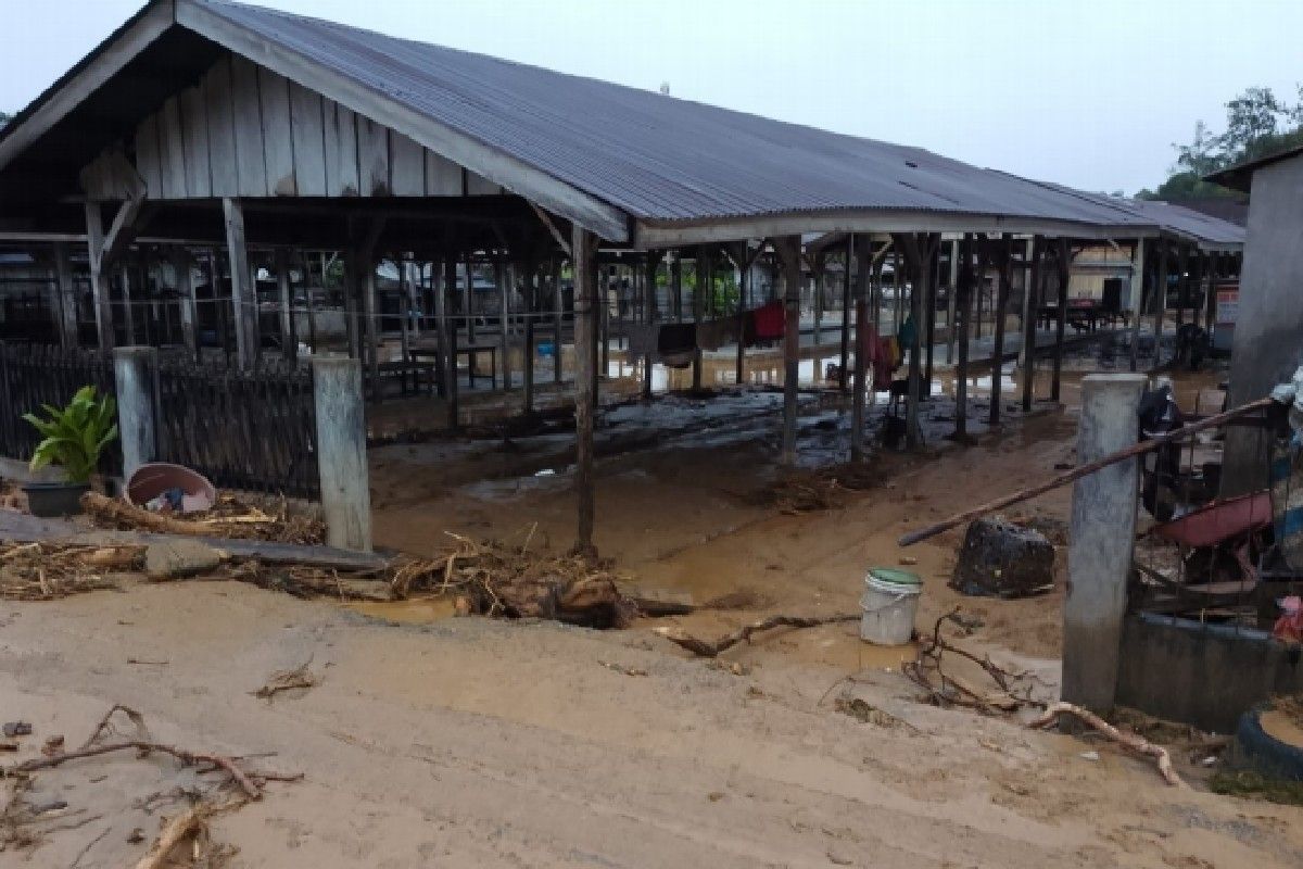 Banjir di Tapanuli Utara: 4 Rumah Hanyut, 196 Terkena Dampak, Ini Penanganannya
