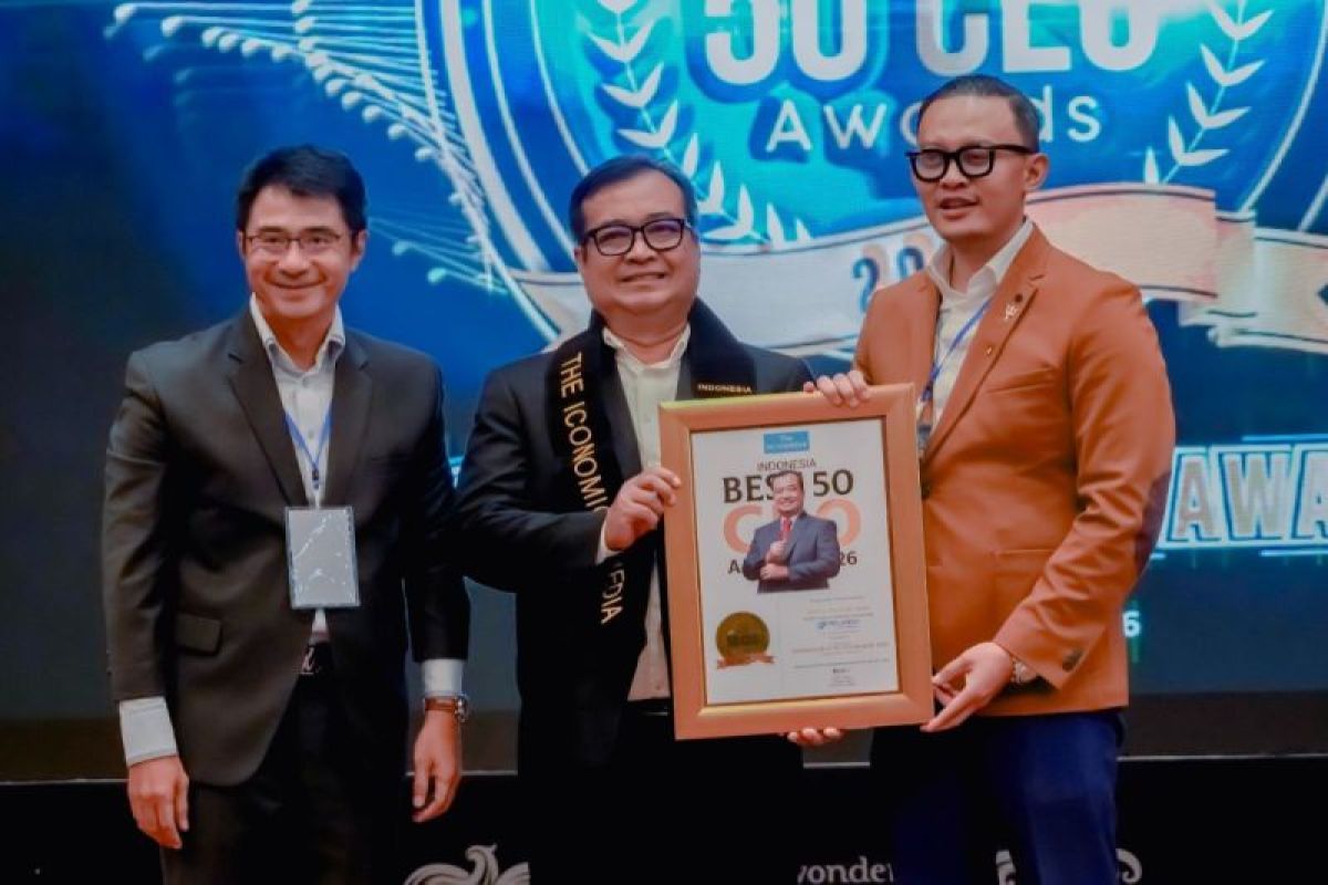 Direktur Utama PTP Nonpetikemas Raih Penghargaan “Most Innovation” dalam Indonesia Best 50 CEO Awards 2026