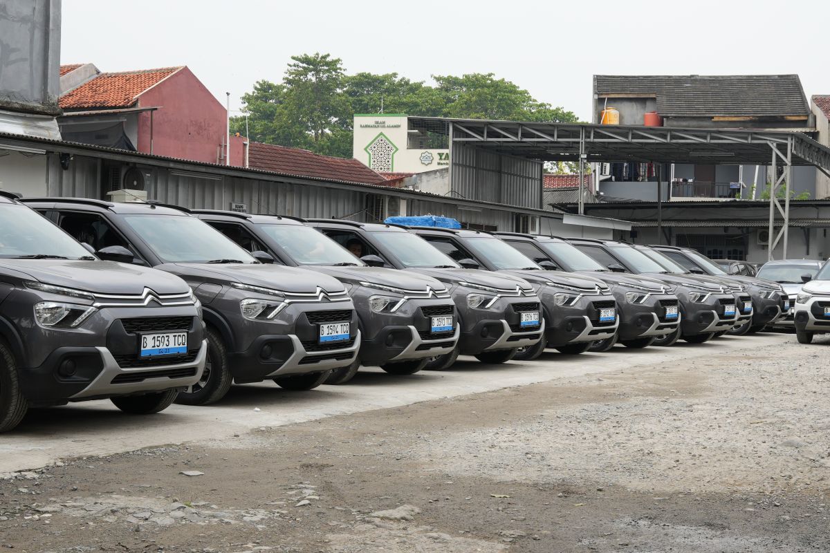 Citroen E-C3 jadi armada taksi Express, serah terima unit tahap kedua