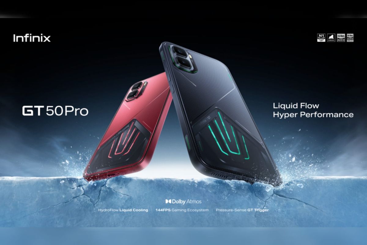 Infinix GT50 Pro debut di Indonesia, bawa sistem pendingin "HydroFlow"