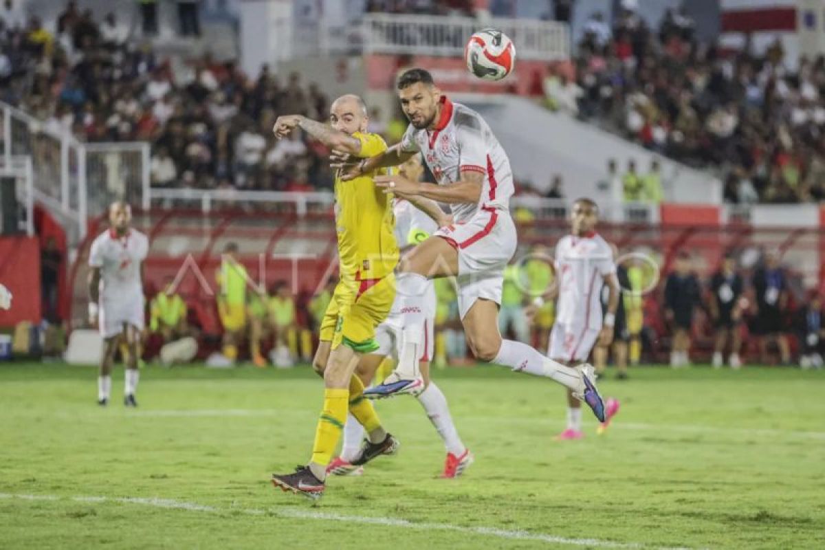 Malut United tanpa kemenangan lima laga usai takluk 0-2 dari Persebaya