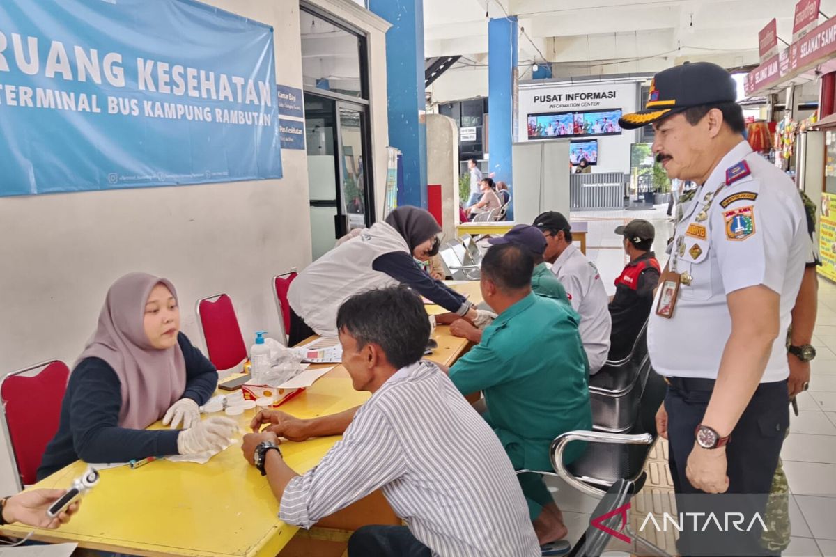 Hari Angkutan Nasional, Terminal Kampung Rambutan gelar tes urin sopir