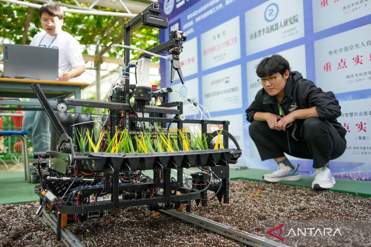 Tinggalkan cara lama! Intip penampakan pertanian tanpa awak di China yang gunakan 50 jenis robot canggih
