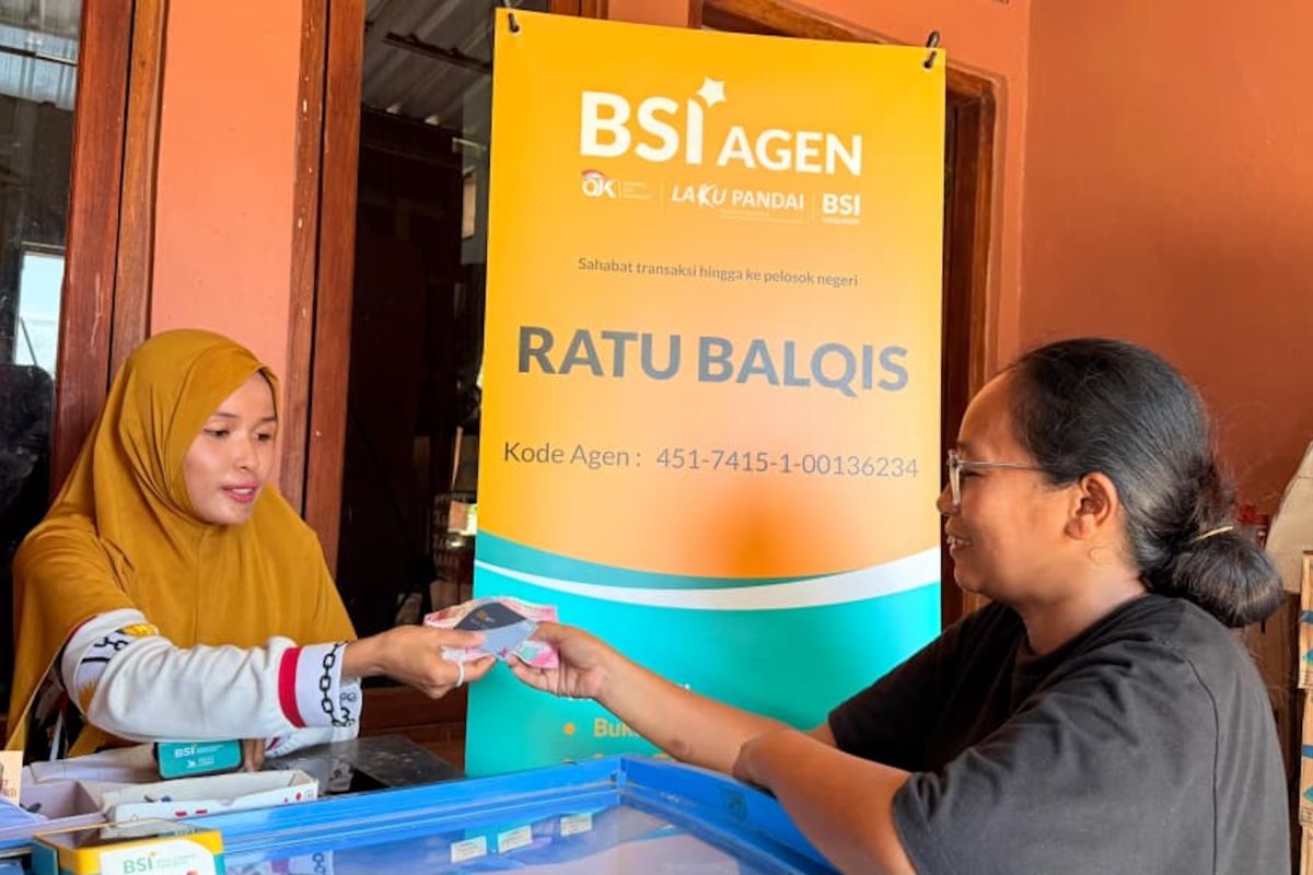 Transaksi lewat BSI Agen tumbuh 14,54 persen pada kuartal I-2026