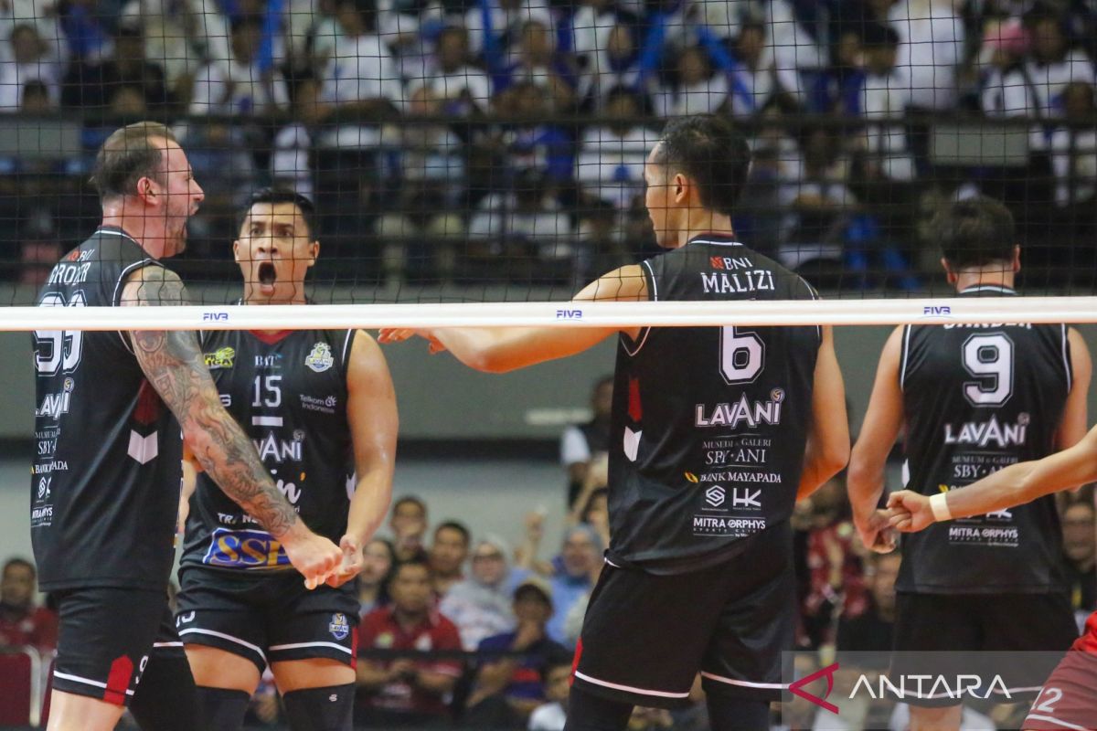LavAni taklukkan Bhayangkara pada partai pertama final Proliga 2026