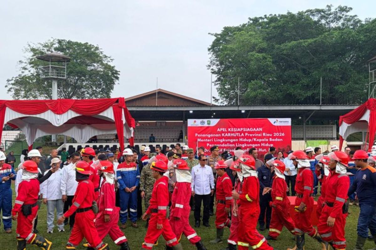GAPKI gelar apel siaga bersama Kementerian Lingkungan Hidup cegah Karhutla
