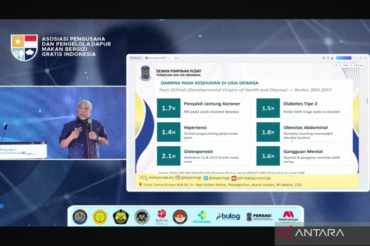 Persagi siapkan sertifikasi tenaga pengawas gizi untuk dapur MBG