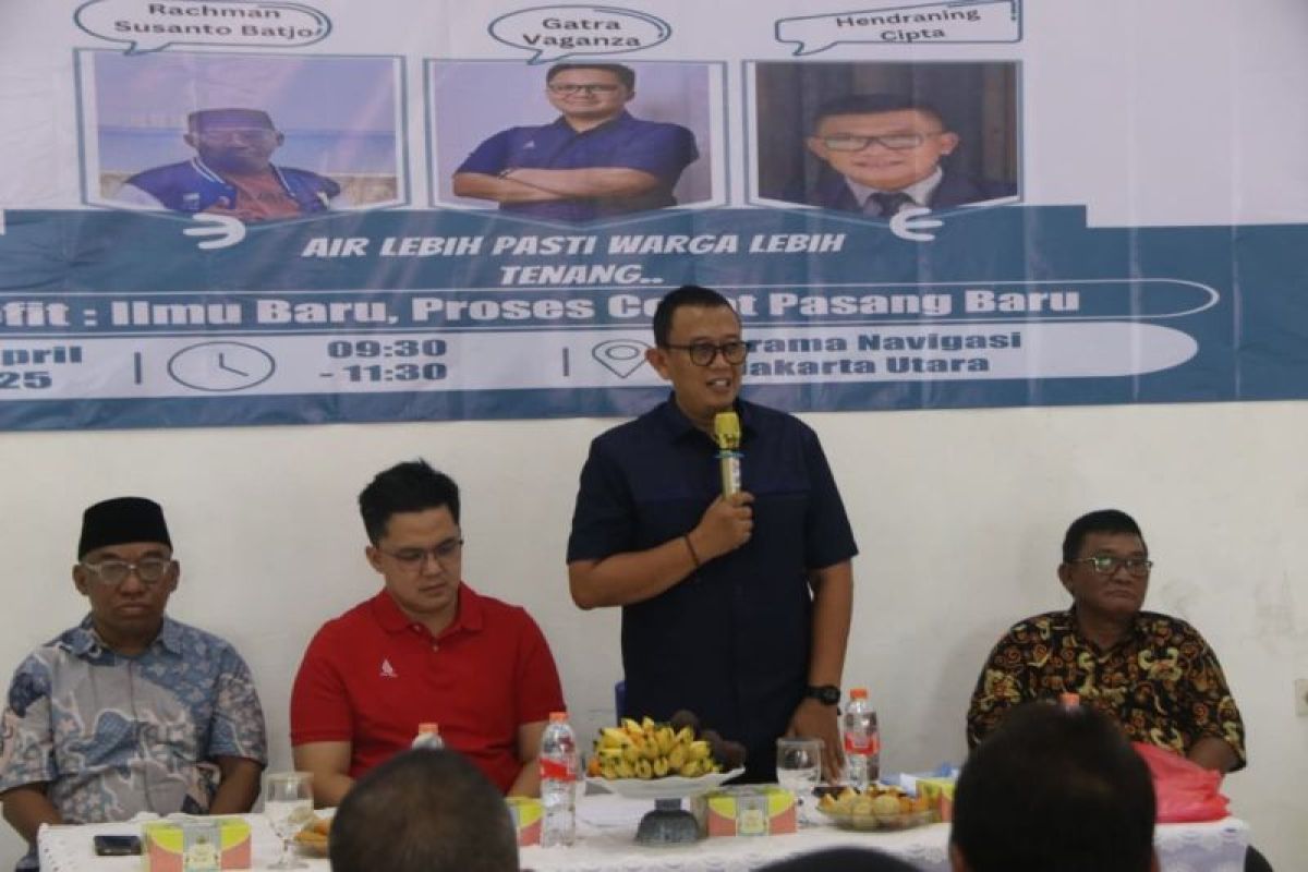 PAM Jaya dan komunitas warga sosialisasikan agar tak gunakan air tanah
