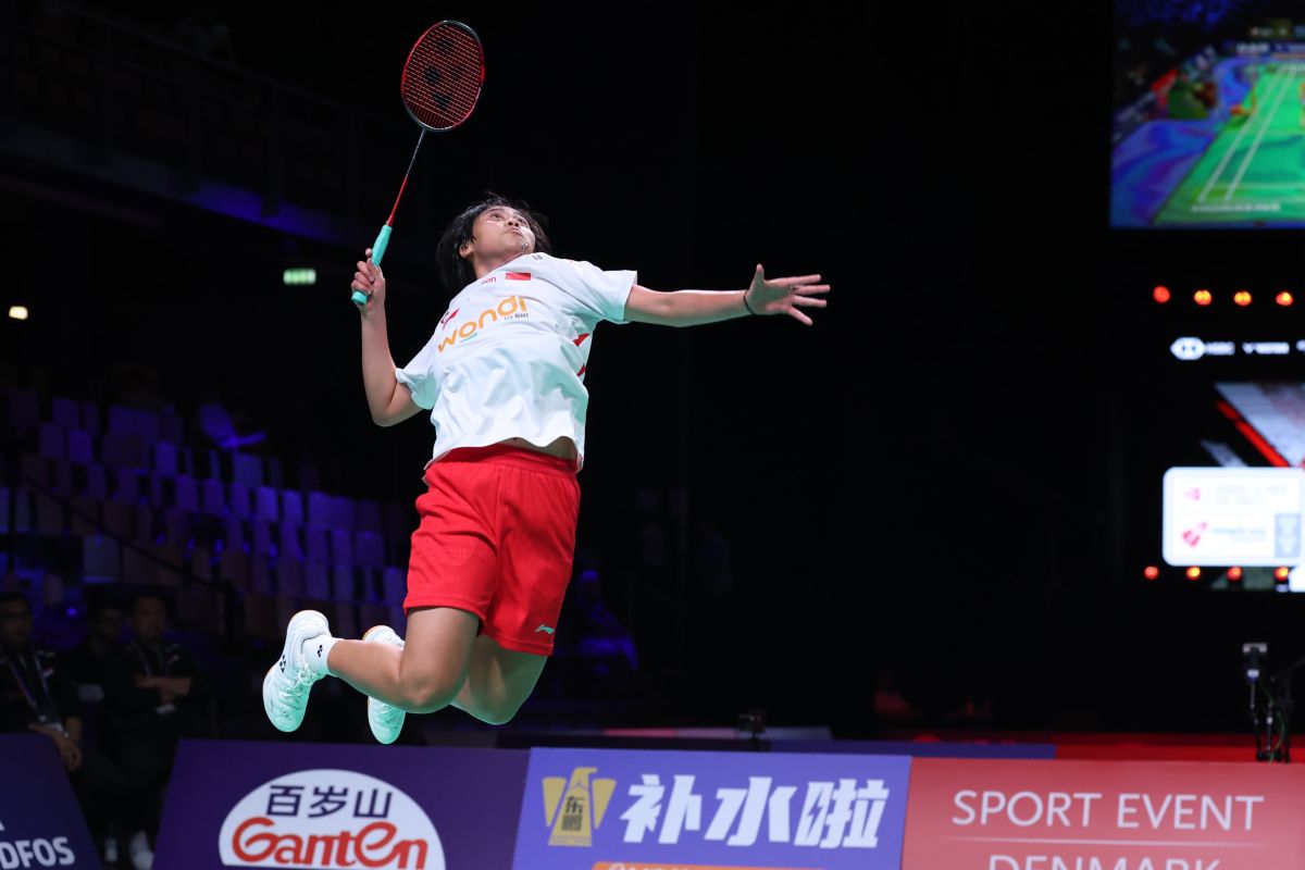 Thalita buat tim Piala Uber Indonesia berbalik unggul 2-1 atas Kanada