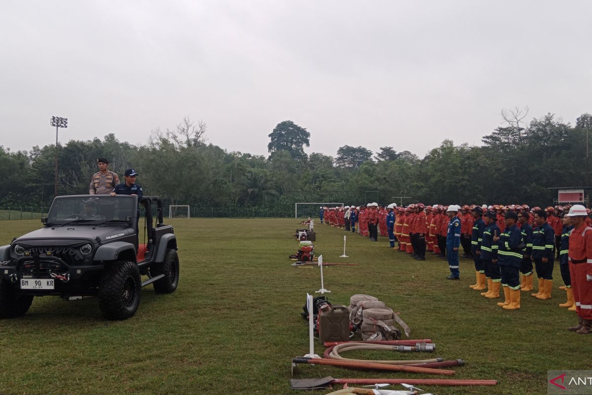 Menteri Lingkungan Hidup pimpinan apel pengendalian karhutla di Riau