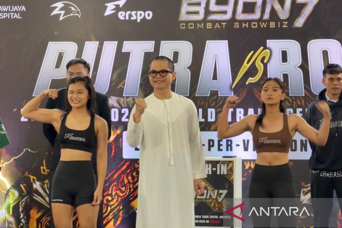 Influencer tinju Winona Karamoy tarung perdana di Kuala Lumpur